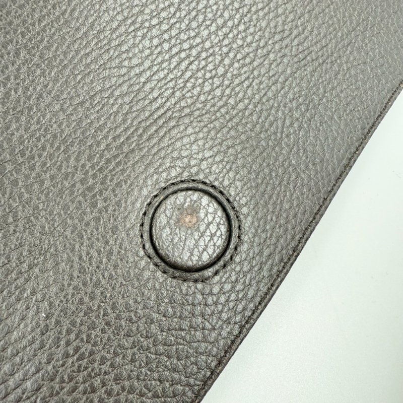 GUCCI - 經典緹花拼咖啡皮飾下蓋磁吸郵差包-20