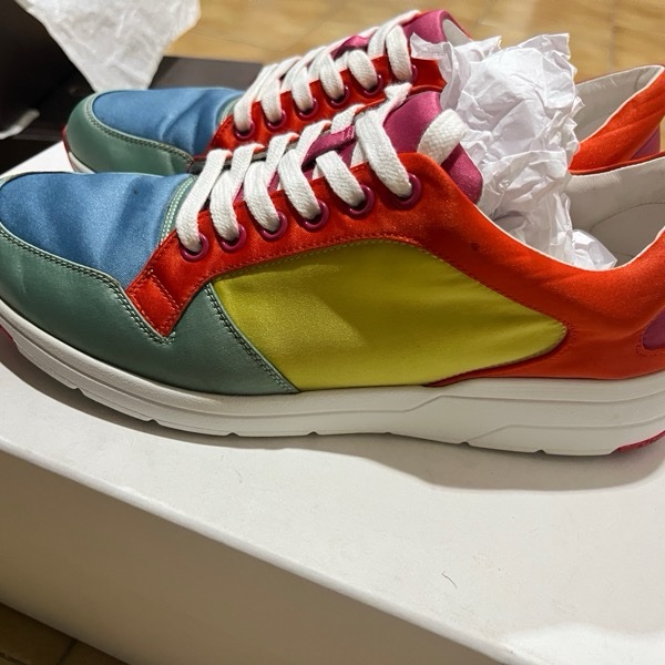 Gucci Brava彩色拼接運動鞋-12