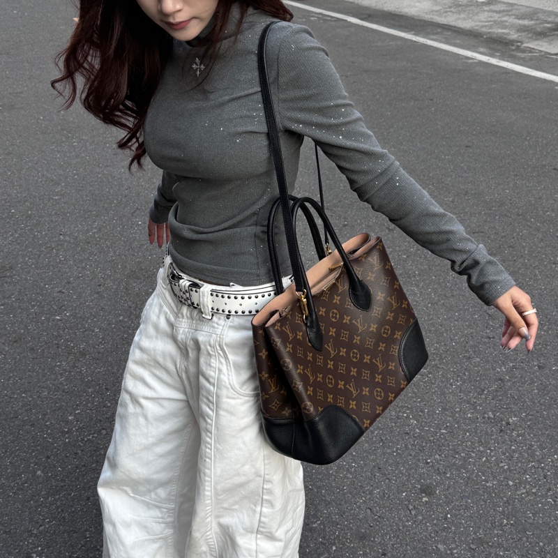 【超稀有釋出👑】 LV Flandrin 經典老花 肩背包 （專櫃12.5萬！）-2