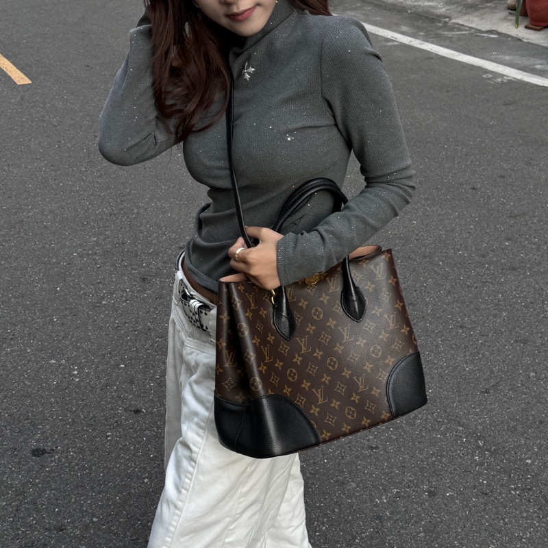 【超稀有釋出👑】 LV Flandrin 經典老花 肩背包 （專櫃12.5萬！）-3