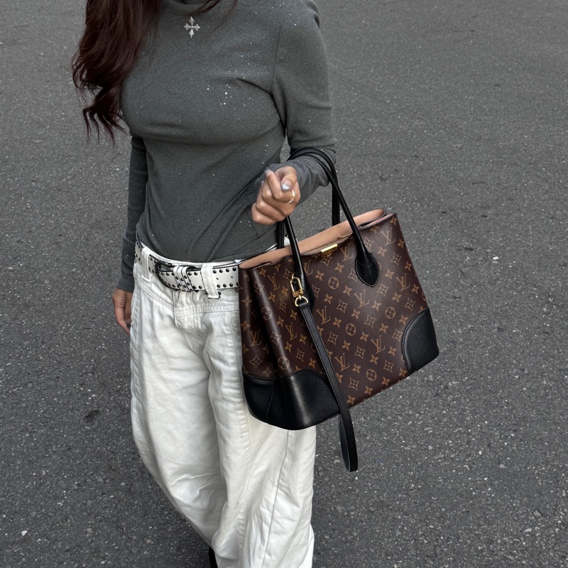 【超稀有釋出👑】 LV Flandrin 經典老花 肩背包 （專櫃12.5萬！）-27