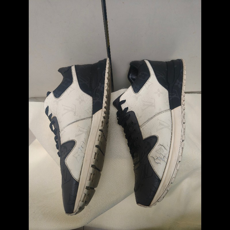 【LV👜全品項限時降價‼️】㊣✨Louis Vuitton✨**尺寸:7 2/1**路易威登 LV 老花 拼色 增高 球鞋 熊貓鞋 休閒鞋 運動鞋/二手鞋/二手精品/保證正品🌳二手樹屋🌳-2