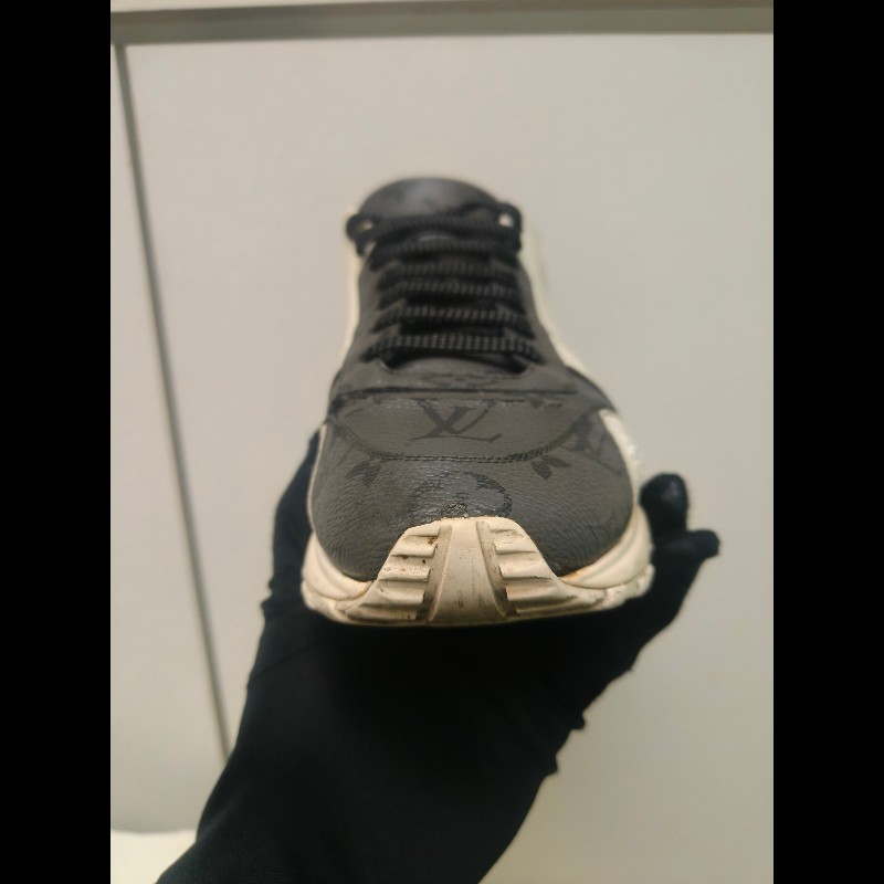 【LV👜全品項限時降價‼️】㊣✨Louis Vuitton✨**尺寸:7 2/1**路易威登 LV 老花 拼色 增高 球鞋 熊貓鞋 休閒鞋 運動鞋/二手鞋/二手精品/保證正品🌳二手樹屋🌳-7