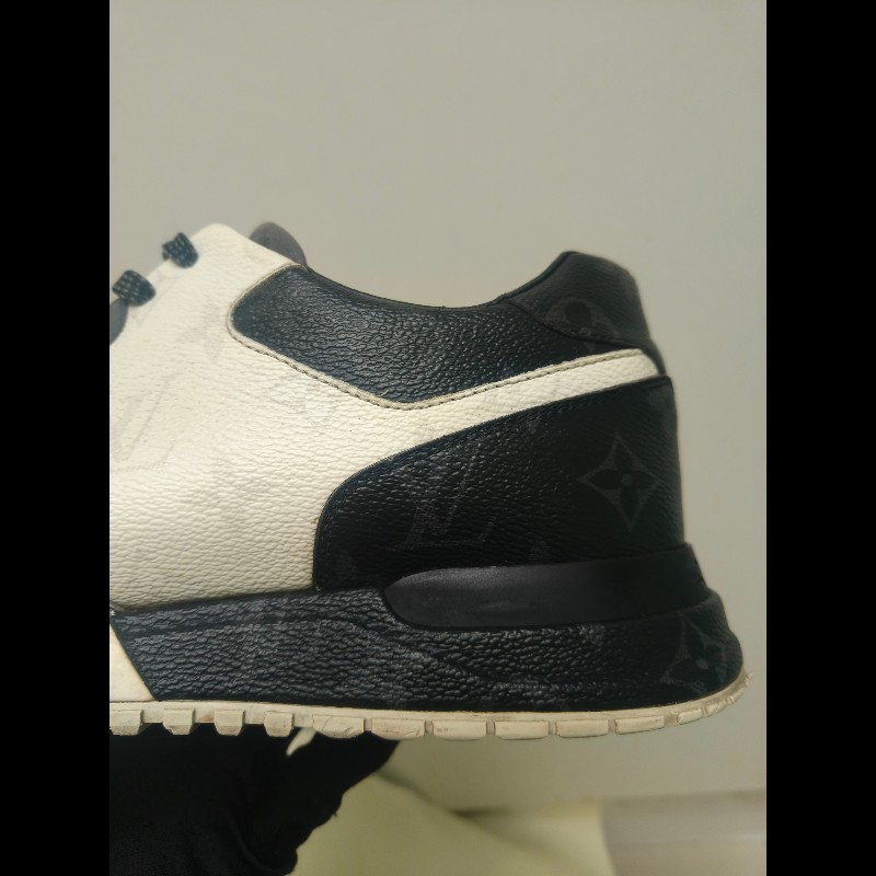 【LV👜全品項限時降價‼️】㊣✨Louis Vuitton✨**尺寸:7 2/1**路易威登 LV 老花 拼色 增高 球鞋 熊貓鞋 休閒鞋 運動鞋/二手鞋/二手精品/保證正品🌳二手樹屋🌳-11