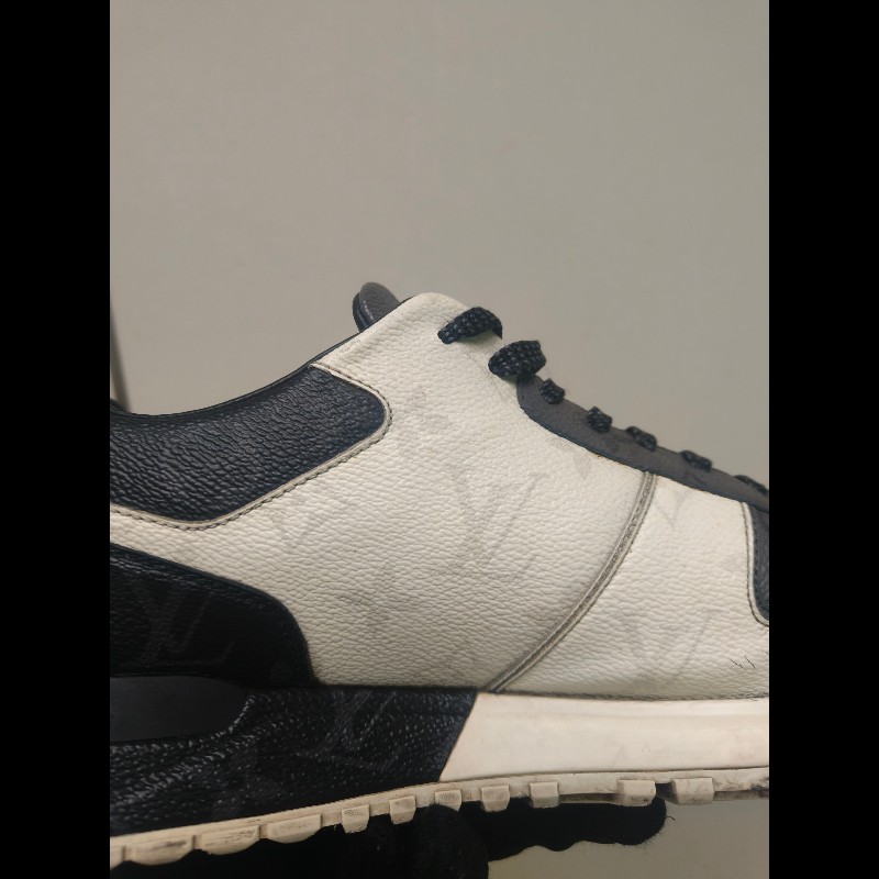 【LV👜全品項限時降價‼️】㊣✨Louis Vuitton✨**尺寸:7 2/1**路易威登 LV 老花 拼色 增高 球鞋 熊貓鞋 休閒鞋 運動鞋/二手鞋/二手精品/保證正品🌳二手樹屋🌳-14