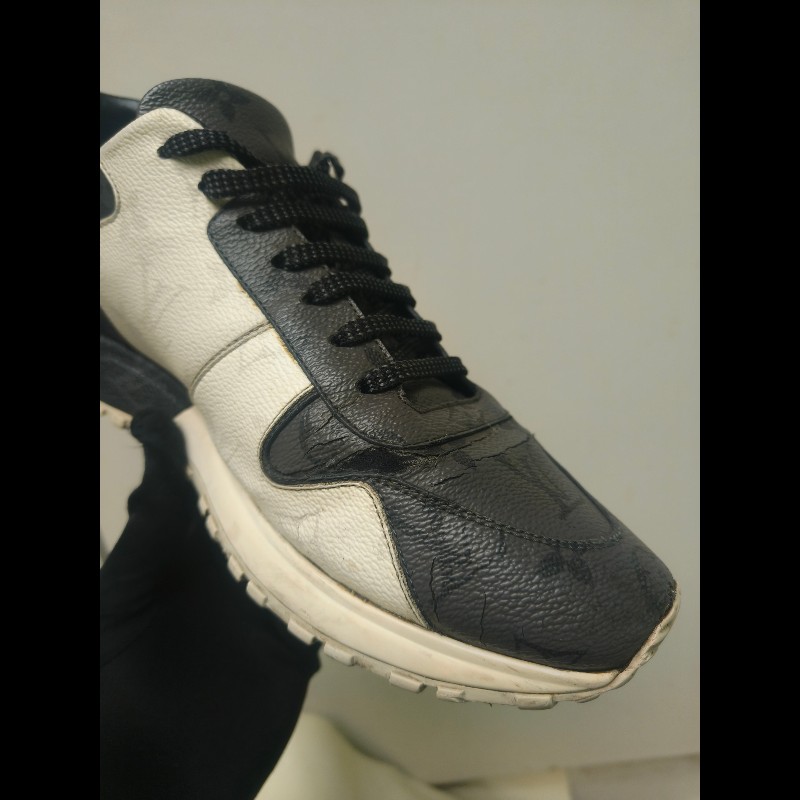 【LV👜全品項限時降價‼️】㊣✨Louis Vuitton✨**尺寸:7 2/1**路易威登 LV 老花 拼色 增高 球鞋 熊貓鞋 休閒鞋 運動鞋/二手鞋/二手精品/保證正品🌳二手樹屋🌳-15