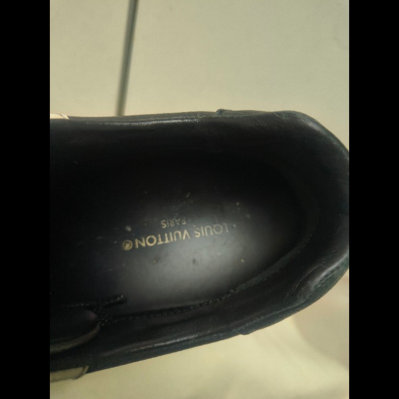 【LV👜全品項限時降價‼️】㊣✨Louis Vuitton✨**尺寸:7 2/1**路易威登 LV 老花 拼色 增高 球鞋 熊貓鞋 休閒鞋 運動鞋/二手鞋/二手精品/保證正品🌳二手樹屋🌳-17