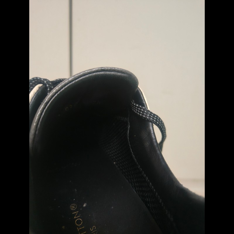 【LV👜全品項限時降價‼️】㊣✨Louis Vuitton✨**尺寸:7 2/1**路易威登 LV 老花 拼色 增高 球鞋 熊貓鞋 休閒鞋 運動鞋/二手鞋/二手精品/保證正品🌳二手樹屋🌳-21