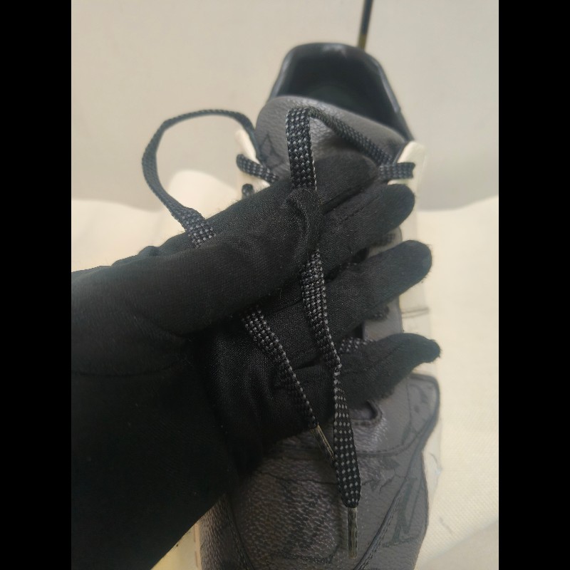 【LV👜全品項限時降價‼️】㊣✨Louis Vuitton✨**尺寸:7 2/1**路易威登 LV 老花 拼色 增高 球鞋 熊貓鞋 休閒鞋 運動鞋/二手鞋/二手精品/保證正品🌳二手樹屋🌳-22