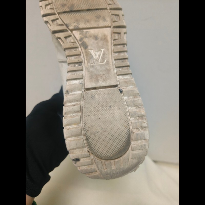 【LV👜全品項限時降價‼️】㊣✨Louis Vuitton✨**尺寸:7 2/1**路易威登 LV 老花 拼色 增高 球鞋 熊貓鞋 休閒鞋 運動鞋/二手鞋/二手精品/保證正品🌳二手樹屋🌳-24