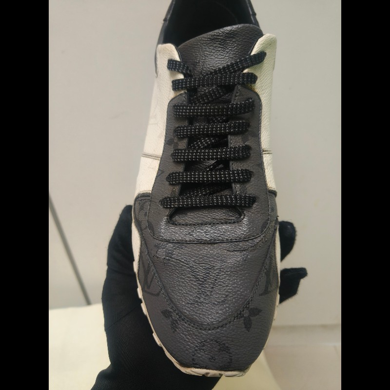 【LV👜全品項限時降價‼️】㊣✨Louis Vuitton✨**尺寸:7 2/1**路易威登 LV 老花 拼色 增高 球鞋 熊貓鞋 休閒鞋 運動鞋/二手鞋/二手精品/保證正品🌳二手樹屋🌳-25