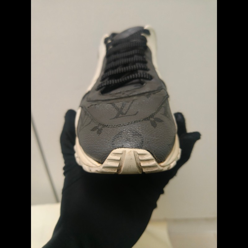 【LV👜全品項限時降價‼️】㊣✨Louis Vuitton✨**尺寸:7 2/1**路易威登 LV 老花 拼色 增高 球鞋 熊貓鞋 休閒鞋 運動鞋/二手鞋/二手精品/保證正品🌳二手樹屋🌳-26