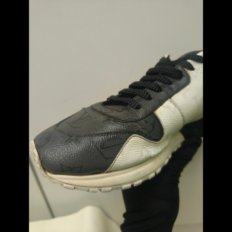 【LV👜全品項限時降價‼️】㊣✨Louis Vuitton✨**尺寸:7 2/1**路易威登 LV 老花 拼色 增高 球鞋 熊貓鞋 休閒鞋 運動鞋/二手鞋/二手精品/保證正品🌳二手樹屋🌳-27