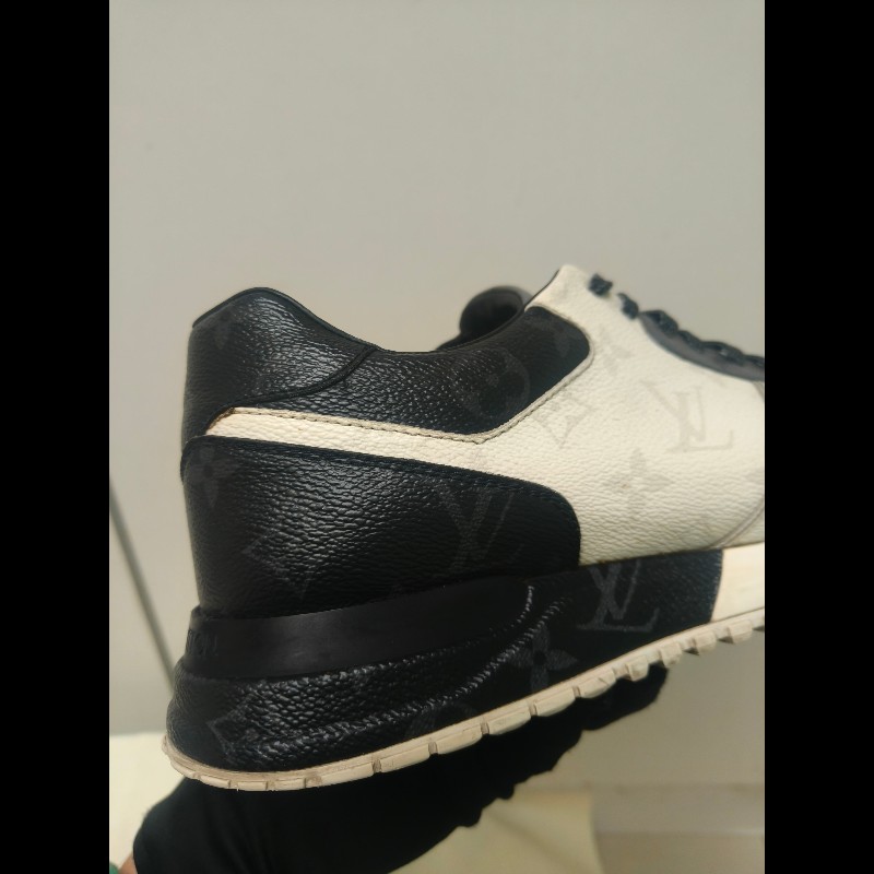 【LV👜全品項限時降價‼️】㊣✨Louis Vuitton✨**尺寸:7 2/1**路易威登 LV 老花 拼色 增高 球鞋 熊貓鞋 休閒鞋 運動鞋/二手鞋/二手精品/保證正品🌳二手樹屋🌳-31