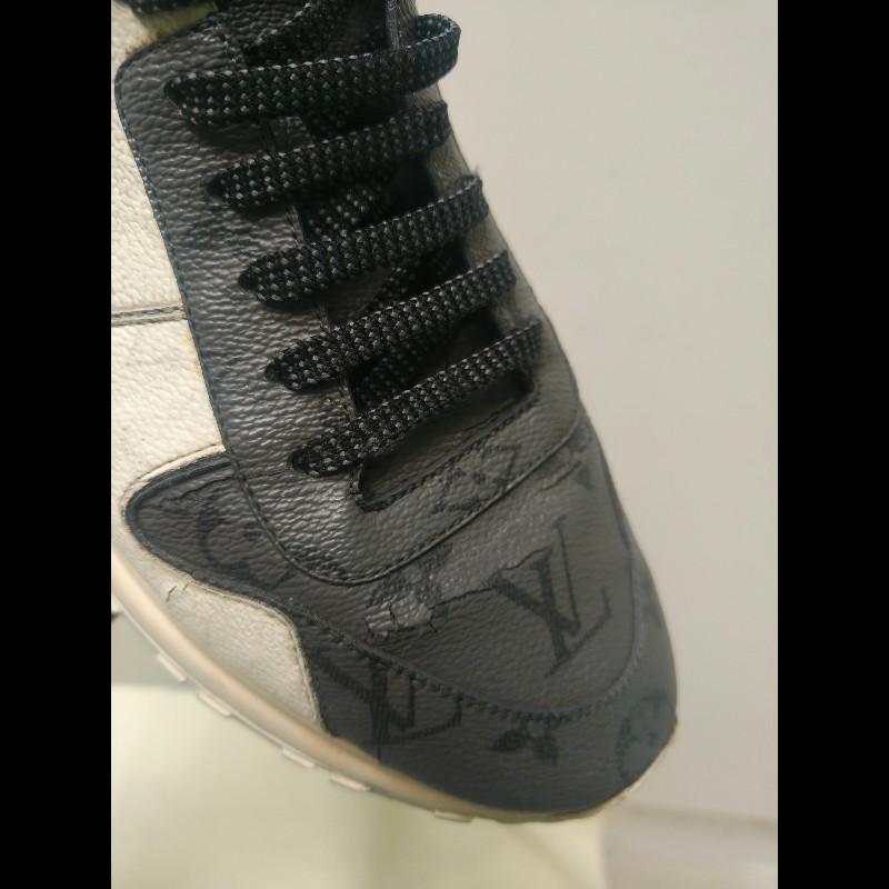 【LV👜全品項限時降價‼️】㊣✨Louis Vuitton✨**尺寸:7 2/1**路易威登 LV 老花 拼色 增高 球鞋 熊貓鞋 休閒鞋 運動鞋/二手鞋/二手精品/保證正品🌳二手樹屋🌳-34