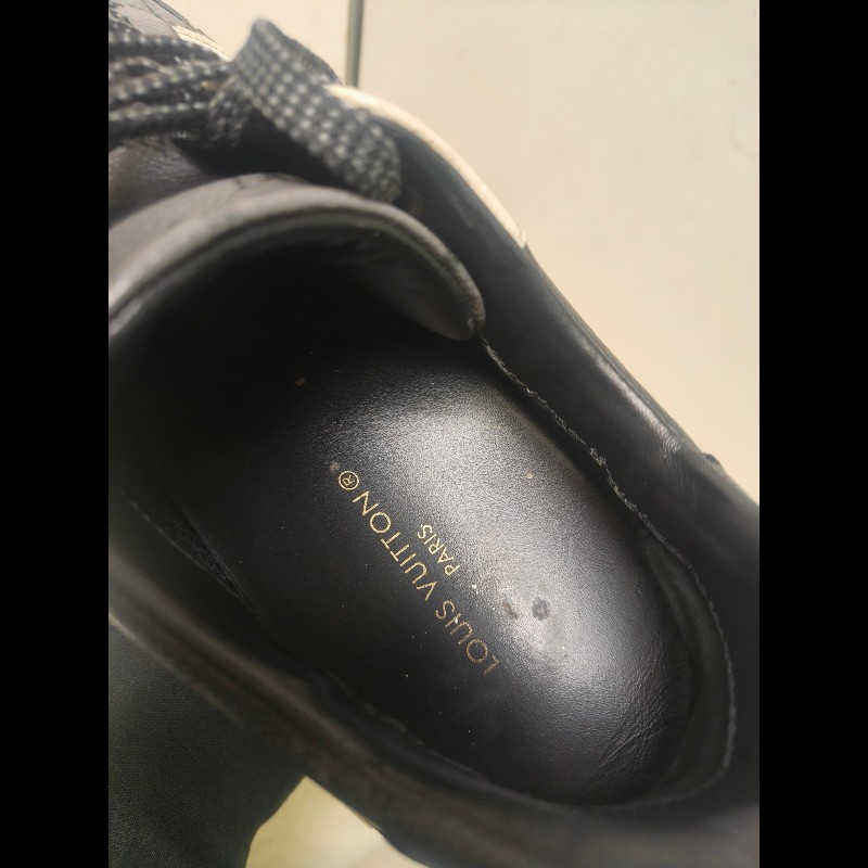 【LV👜全品項限時降價‼️】㊣✨Louis Vuitton✨**尺寸:7 2/1**路易威登 LV 老花 拼色 增高 球鞋 熊貓鞋 休閒鞋 運動鞋/二手鞋/二手精品/保證正品🌳二手樹屋🌳-37