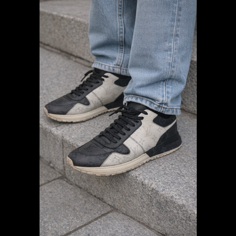 【LV👜全品項限時降價‼️】㊣✨Louis Vuitton✨**尺寸:7 2/1**路易威登 LV 老花 拼色 增高 球鞋 熊貓鞋 休閒鞋 運動鞋/二手鞋/二手精品/保證正品🌳二手樹屋🌳-45