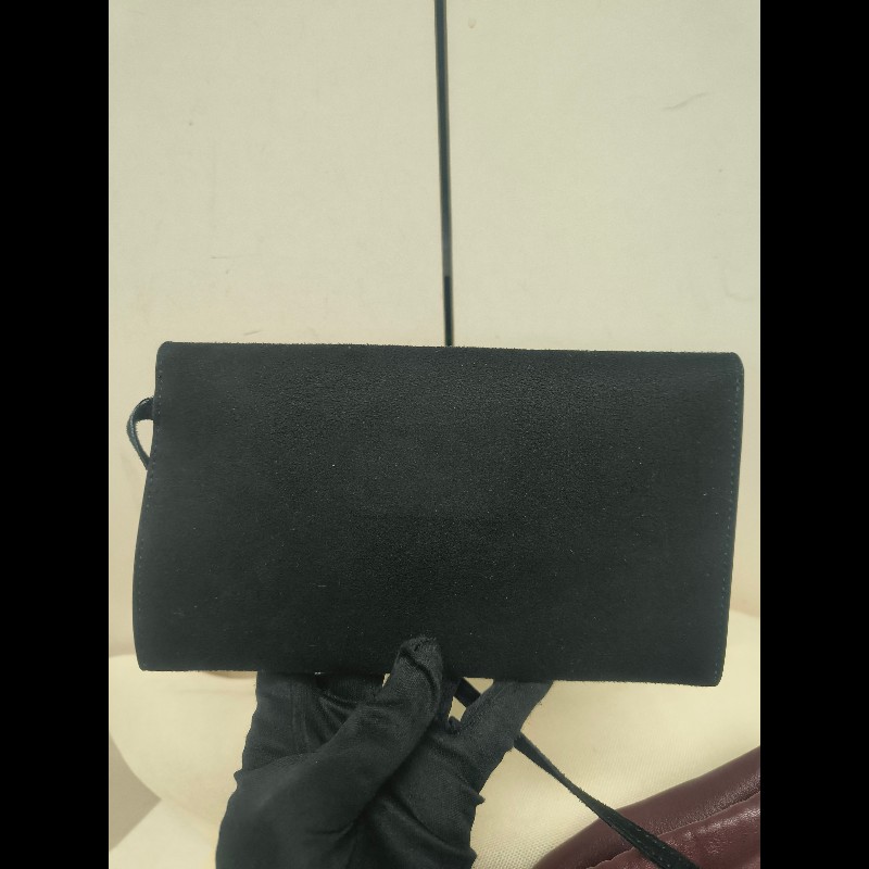 【8成新】㊣✨YSL✨（附防塵袋）SAINT LAURENT 聖羅蘭 TEDDY 大款 酒紅 小羊皮 抽繩 束口 水桶包 肩背包 子母包 鏈條包 /二手精品/保證正品🌳二手樹屋🌳-32