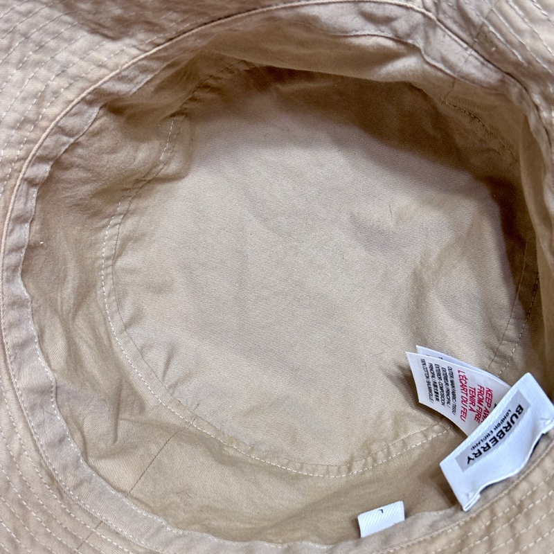 Burberry格紋棉質漁夫帽-3