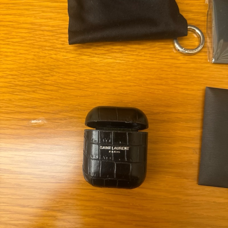 YSL AirPods 1/2代 保護殼 大全配-0