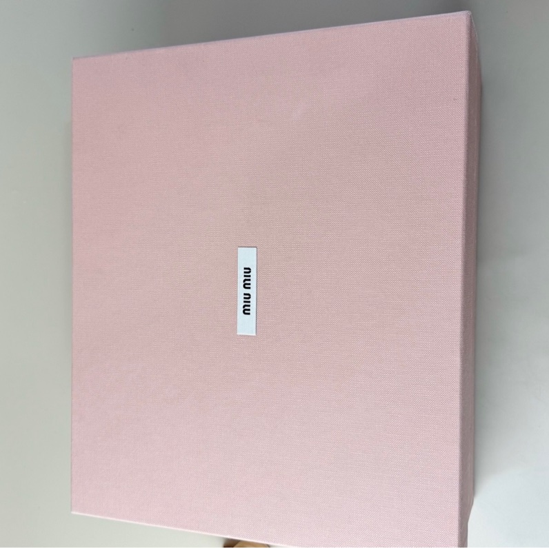 Miu Miu/繆繆 純白字母LOGO休閒鞋 37.5碼 全新未使用-11