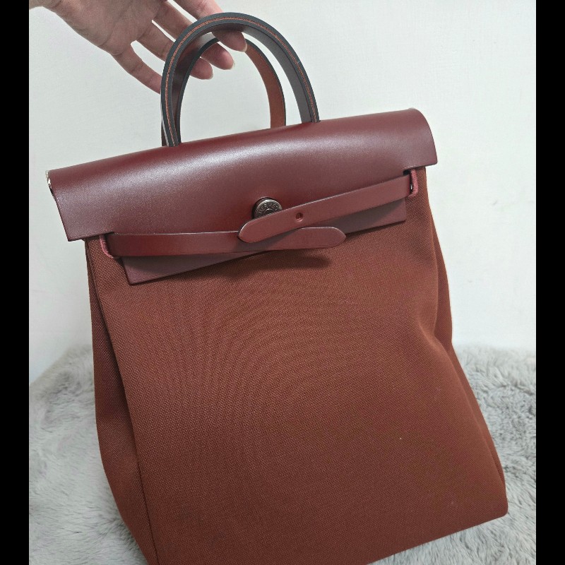 Hermes Herbag 31 愛馬仕後背包 解放雙手的小凱莉-3