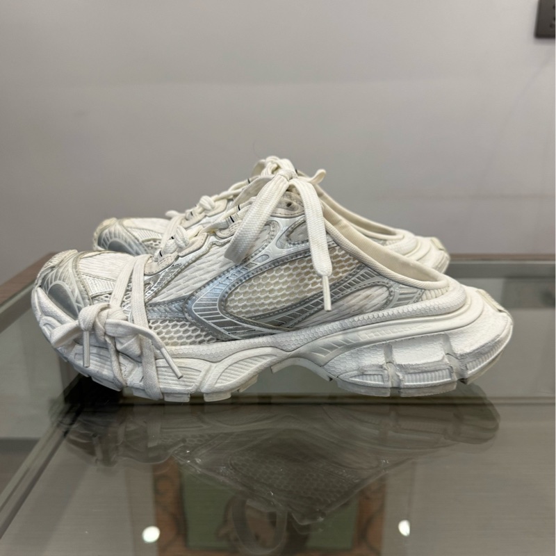 Balenciaga巴黎世家 白色3XL女款拖鞋 38碼 貨號742682W3XL19091-2