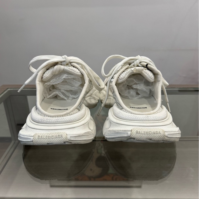 Balenciaga巴黎世家 白色3XL女款拖鞋 38碼 貨號742682W3XL19091-9