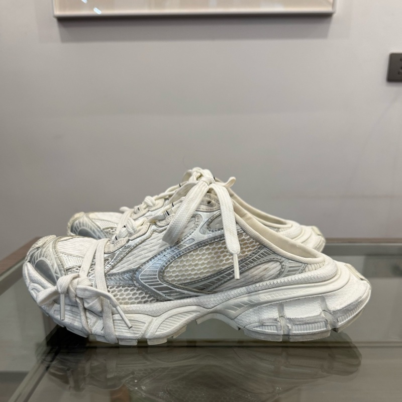 Balenciaga巴黎世家 白色3XL女款拖鞋 38碼 貨號742682W3XL19091-15