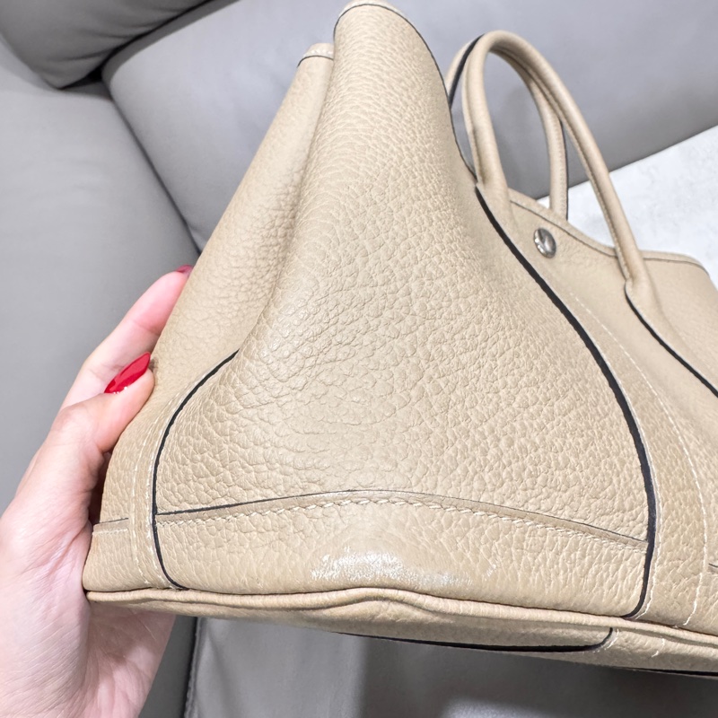 Hermes garden party 30餅乾色全皮 A刻-8