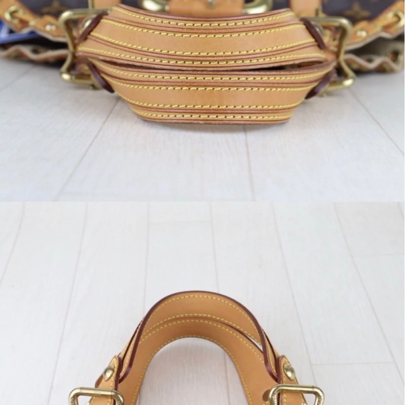 「JL 精品代購」9新 lv老花theda手提包-7