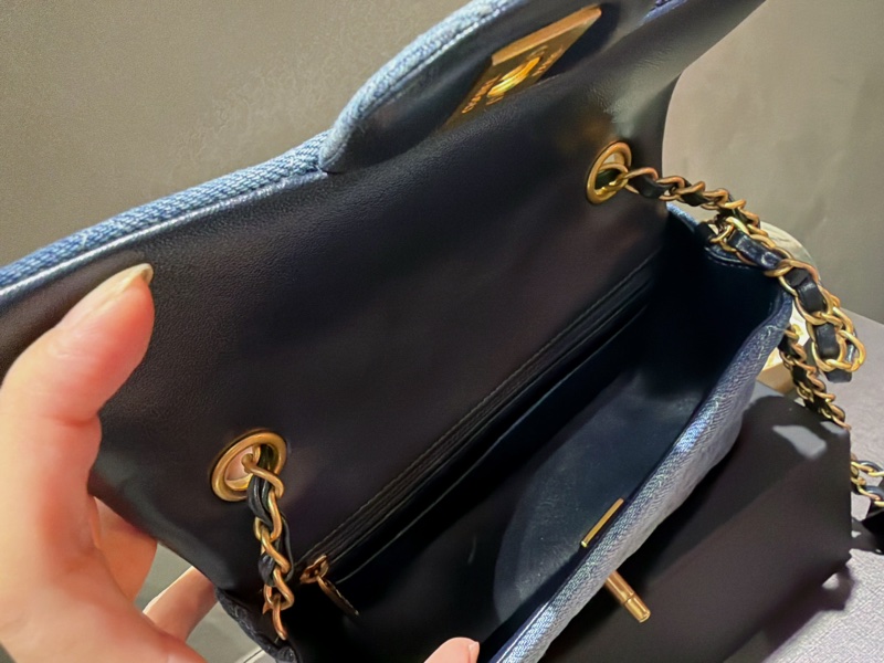 Chanel mini CF20 牛仔單寧®️全新 🆕-2
