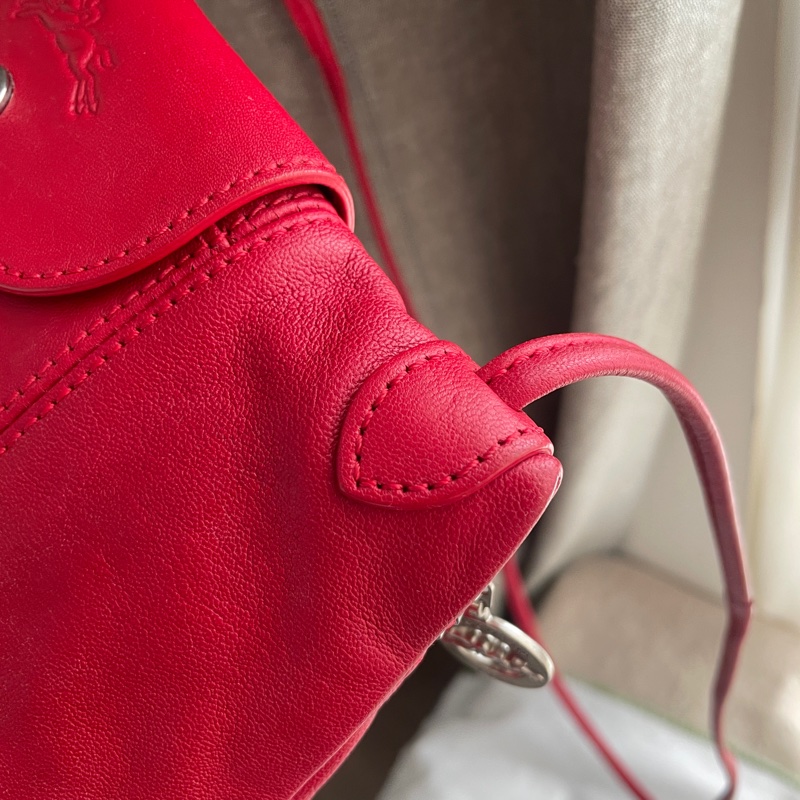 🧣新年快樂🧣Longchamp超輕羊皮小包紅20cm🍎似WOC/錢包/卡包/手機包/手拿包/腋下包/斜背/側背/手拿🍎瀟🍎正品🍎況不錯🍎旅行購物隨身-15