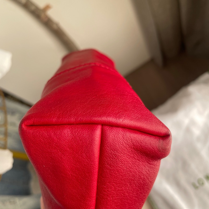 🧣新年快樂🧣Longchamp超輕羊皮小包紅20cm🍎似WOC/錢包/卡包/手機包/手拿包/腋下包/斜背/側背/手拿🍎瀟🍎正品🍎況不錯🍎旅行購物隨身-38