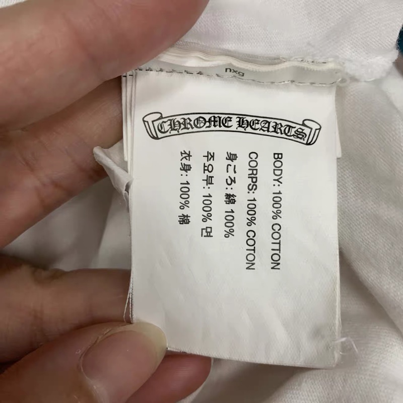 Chrome Hearts 克羅心 · 白色藤蔓雪花限定T-Shirt-3