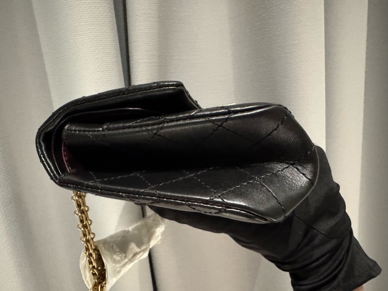 小巴黎二手名牌真品chanel 2.55復刻 小號 24公分 雙蓋 29開保卡-6