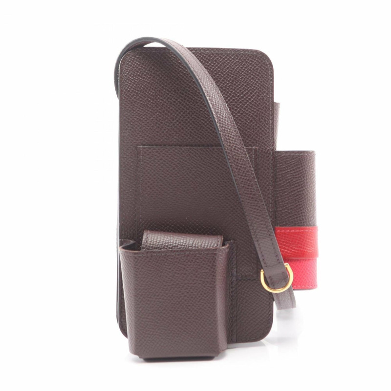 愛馬仕 Hermès Way 肩背包，小牛皮材質，Epsom 女款，棕色、紅色、粉紅色-0