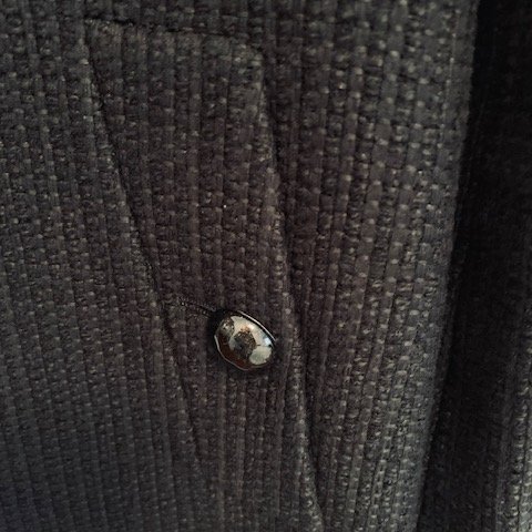 Chanel 15P 黑色軟泥外套-10