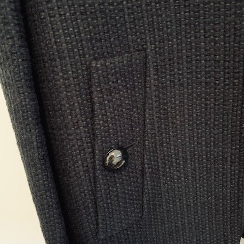 Chanel 15P 黑色軟泥外套-11