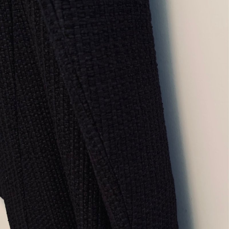 Chanel 15P 黑色軟泥外套-18