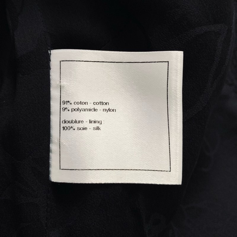 Chanel 15P 黑色軟泥外套-22