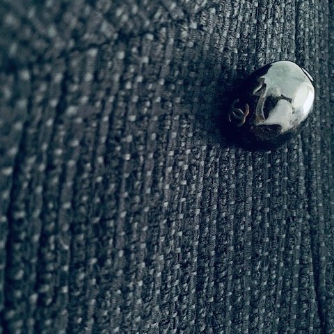 Chanel 15P 黑色軟泥外套-24