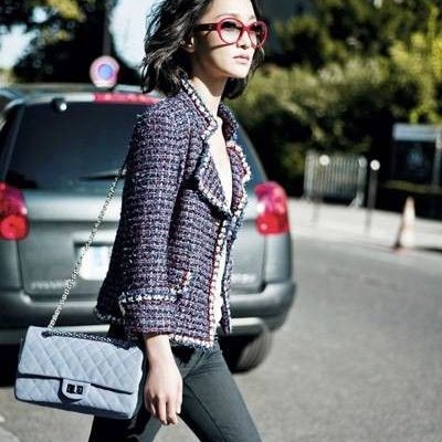 Chanel 明星同款超美編織外套-2