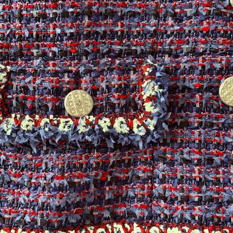 Chanel 明星同款超美編織外套-31