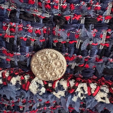 Chanel 明星同款超美編織外套-32