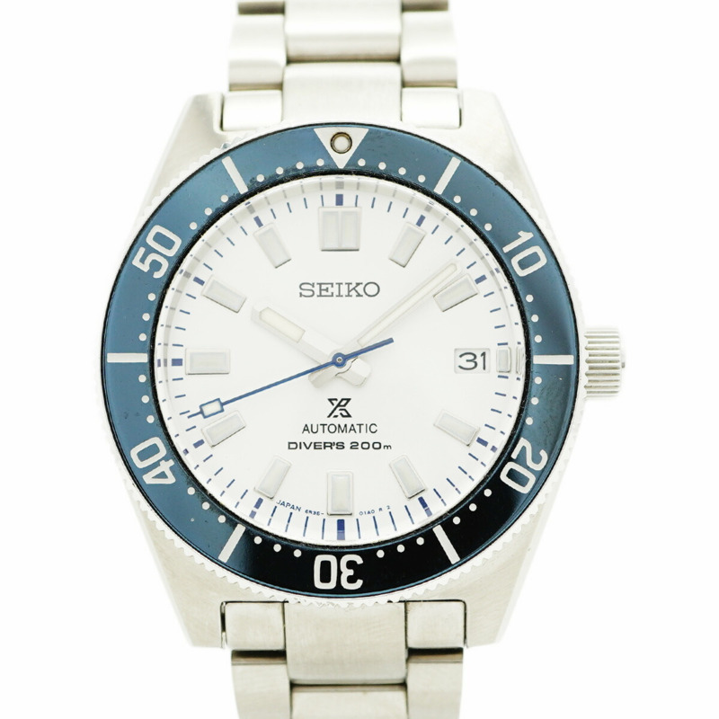 精工 Prospex SBDC139 6R35-01R0 銀色錶盤男士腕錶-0