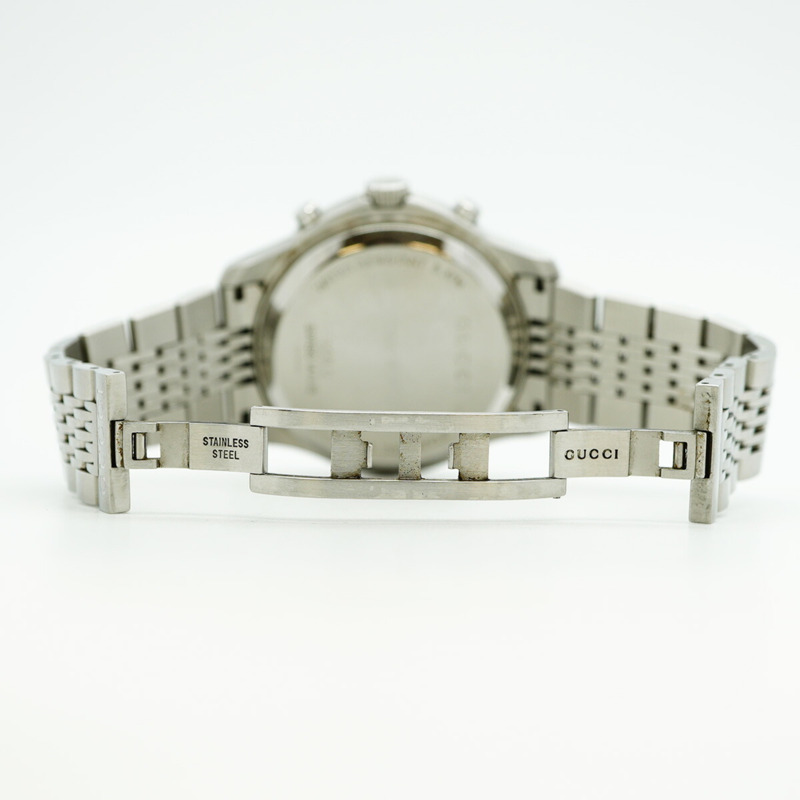 Gucci G-Timeless YA126214 黑色錶盤男士腕錶-4