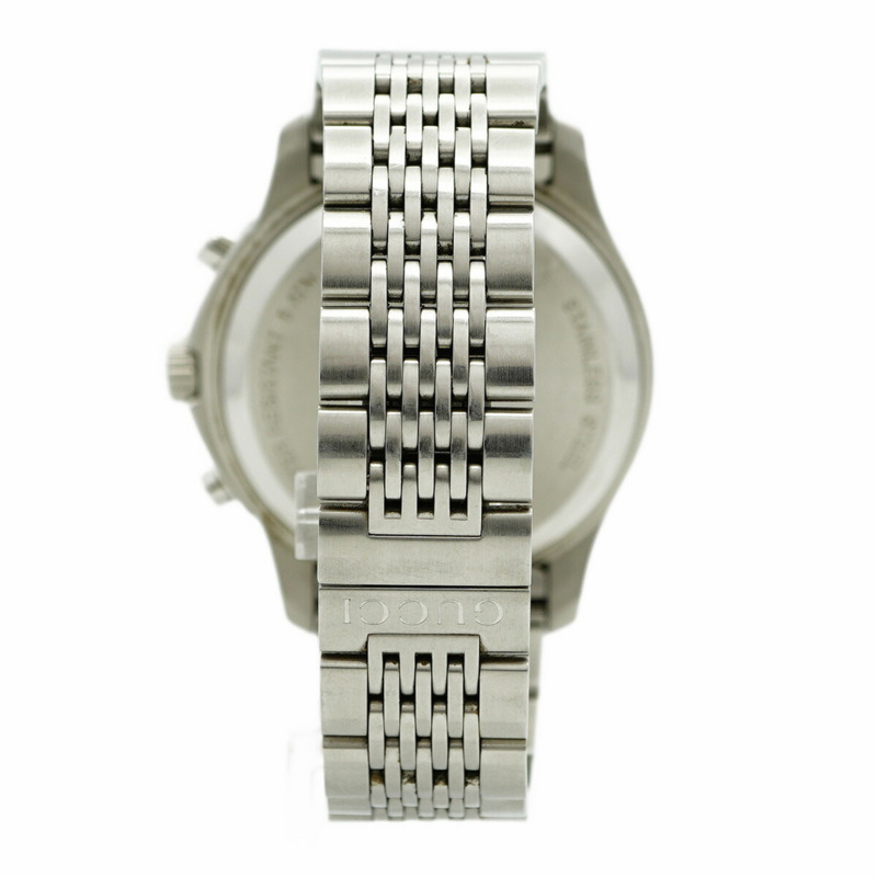 Gucci G-Timeless YA126214 黑色錶盤男士腕錶-8