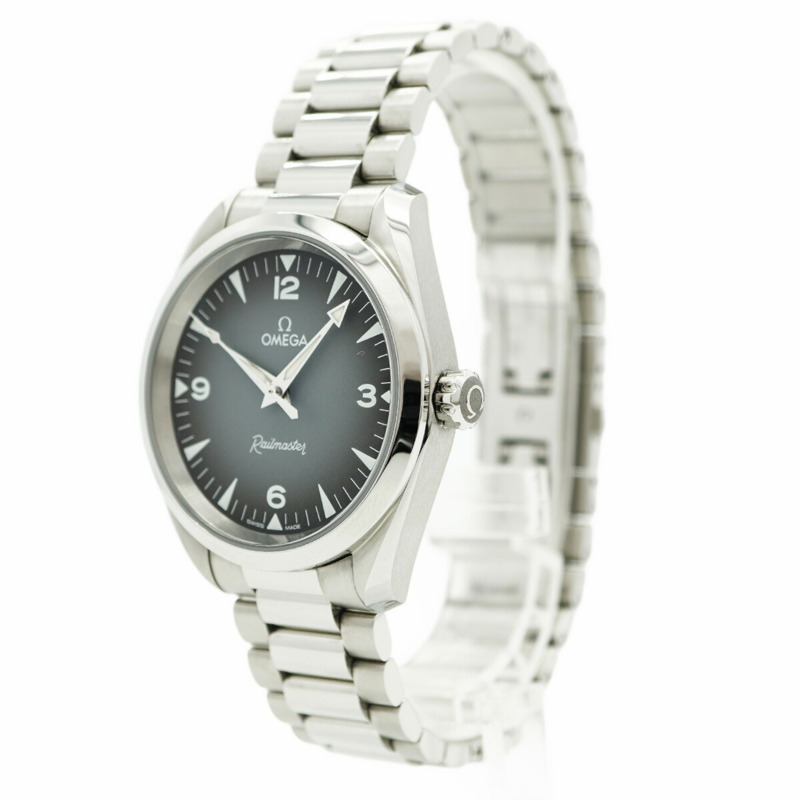 歐米茄 Railmaster 235.10.38.20.06.001 灰色錶盤男士腕錶-2