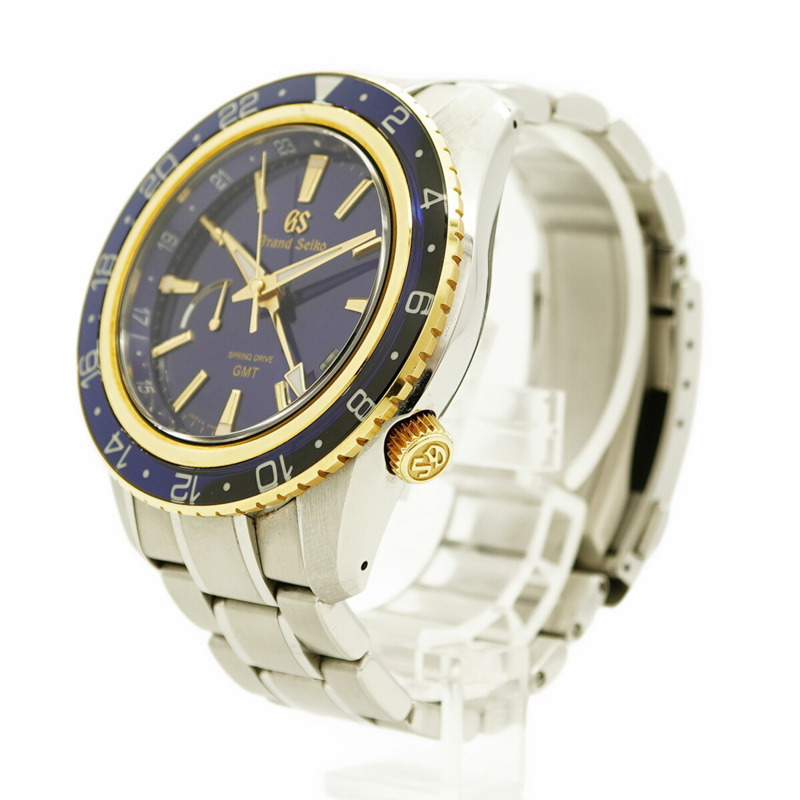 精工 Grand SBGE248 9R66-0AW0 藍色錶盤男士腕錶-2